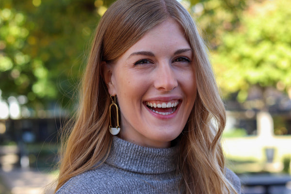 Esther Brass Earrings