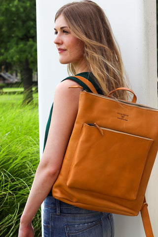 Large Tan Beba Backpack