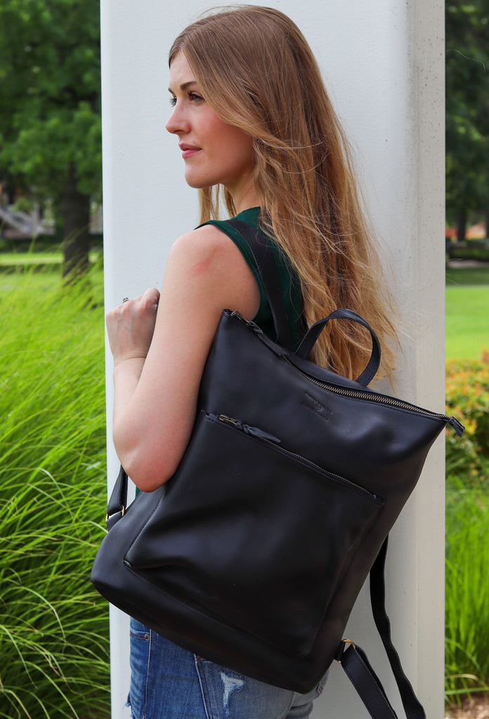 Large Black Beba Backpack