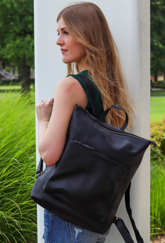 Large Black Beba Backpack