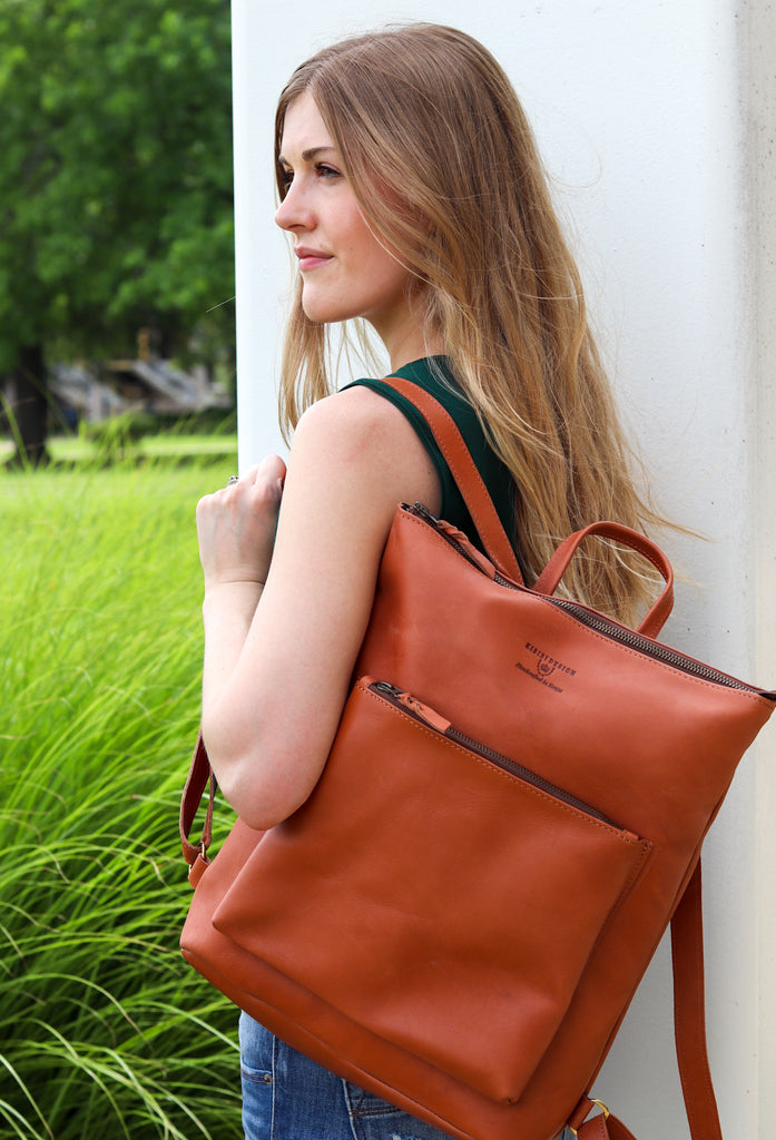 Large Chestnut Beba Backpack