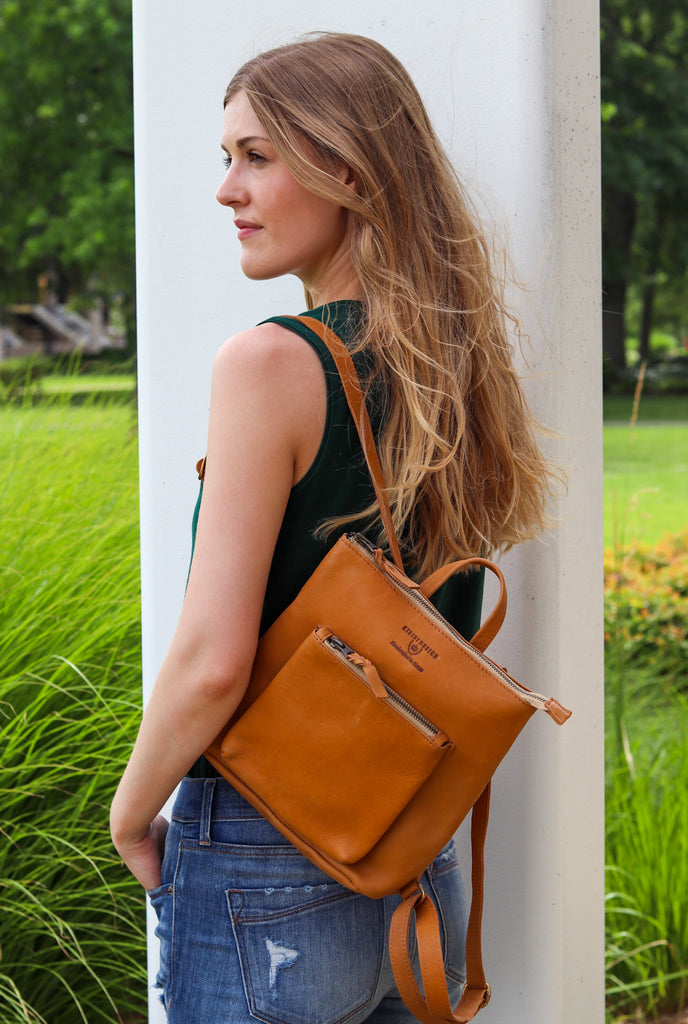 Mini Tan Beba Backpack