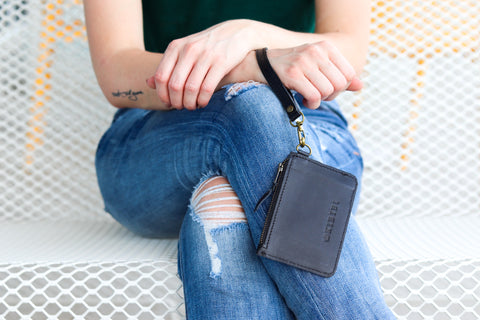 Black Wristlet Wallet