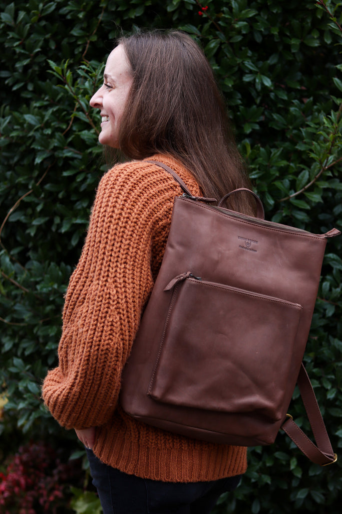 Large Brown Beba Backpack