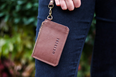 Brown Wristlet Wallet