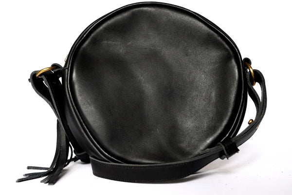 Round White Mud Cloth