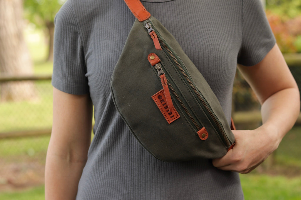 Canvas hotsell fanny pack