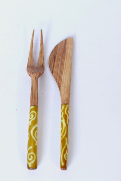 Olive Wood Knives and Forks